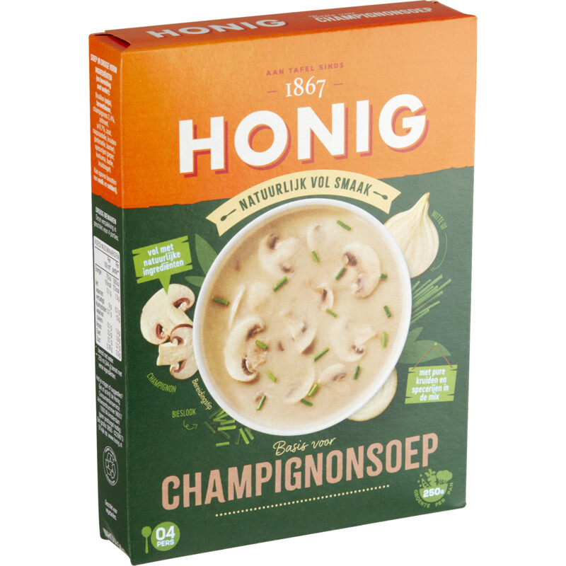 Een afbeelding van Honig Basis voor champignonsoep