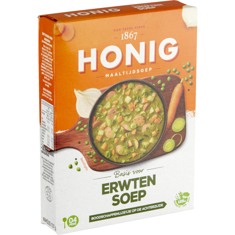 Een afbeelding van Honig Maaltijdsoep basis voor erwtensoep