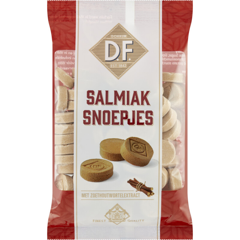 Een afbeelding van D.F. Salmiak snoepjes