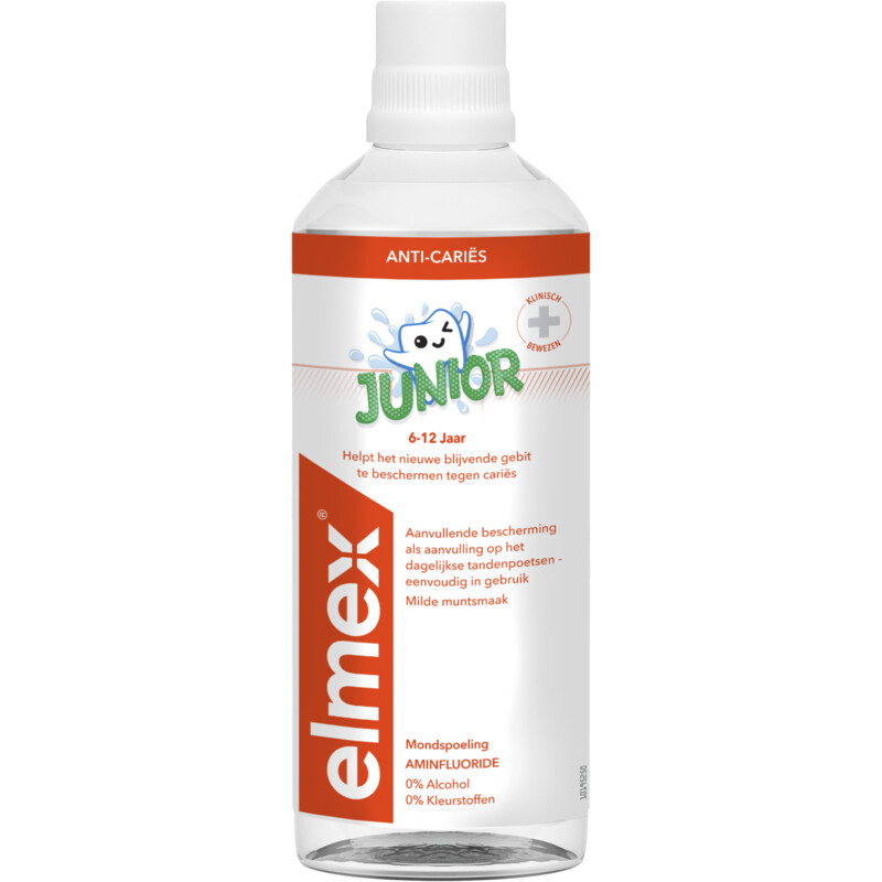Een afbeelding van Elmex Mondspoeling junior 6-12 jaar