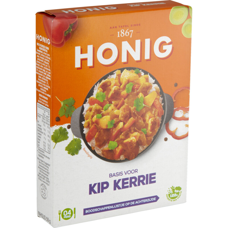 Een afbeelding van Honig Basis voor kip kerrie