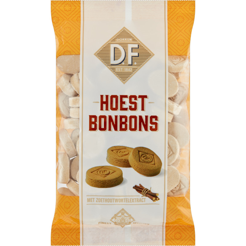 Een afbeelding van D.F. Hoest bonbons