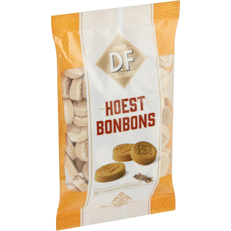 Een afbeelding van D.F. Hoest bonbons