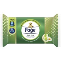 Een afbeelding van Page Aloe vera vochtig toiletpapier