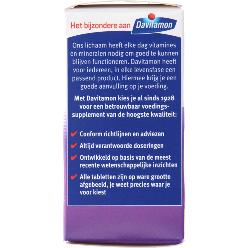 Een afbeelding van Davitamon Vitamine D smelttabletten citroen