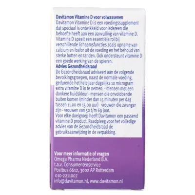 pdp-image-Davitamon Vitamine D smelttabletten citroen