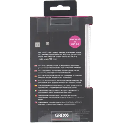 pdp-image-Grixx Opt micro-usb cableblack