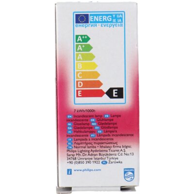 pdp-image-Philips Incandescent lamp warm white 7W dimbaar
