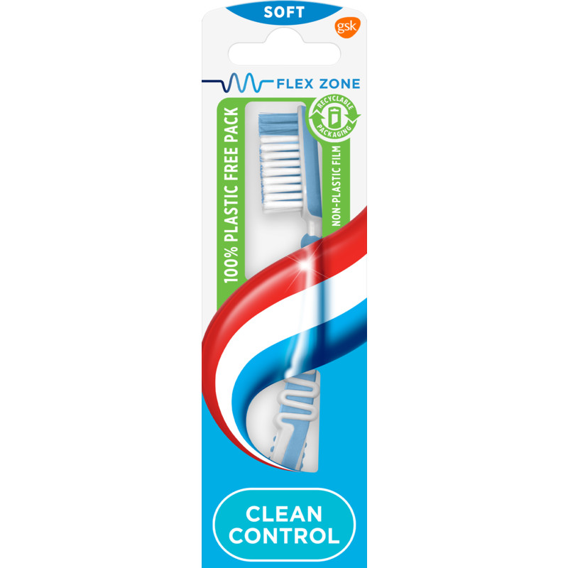 Een afbeelding van Aquafresh Clean control soft tandenborstel