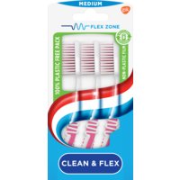 Een afbeelding van Aquafresh Clean & flex medium tandenborstel