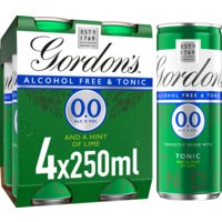 Een afbeelding van Gordon's Alcoholvrij 0%