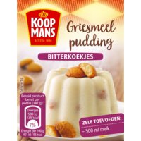 Een afbeelding van Koopmans Griesmeelpudding bitterkoekjes