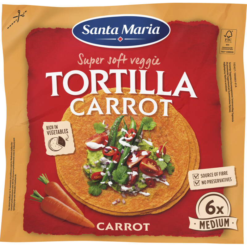 Een afbeelding van Santa Maria Tortilla wortel
