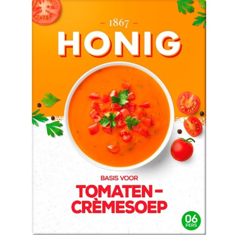 Een afbeelding van Honig Basis voor tomaten-crèmesoep