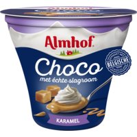 Een afbeelding van Almhof Choco met echte slagroom karamel