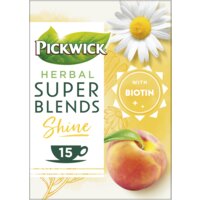 Een afbeelding van Pickwick Herbal super blends shine kruidenthee