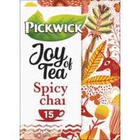 Een afbeelding van Pickwick Joy of tea spicy chai rooibos thee