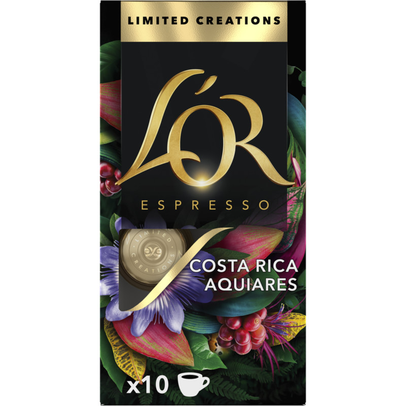 Een afbeelding van L'OR Espresso Costa Rica Aquiares capsules