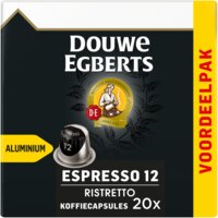 Een afbeelding van Douwe Egberts Espresso ristretto capsules voordeelpak
