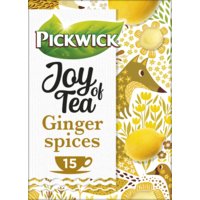 Een afbeelding van Pickwick Joy of tea ginger spices kruidenthee