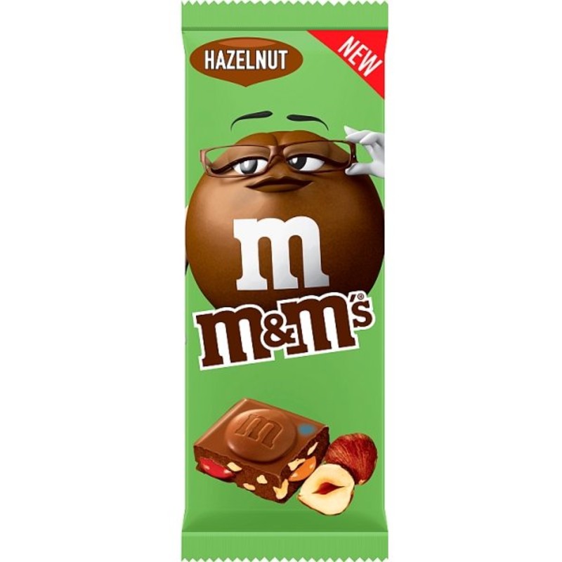 Een afbeelding van M&M'S Chocolade reep hazelnoot