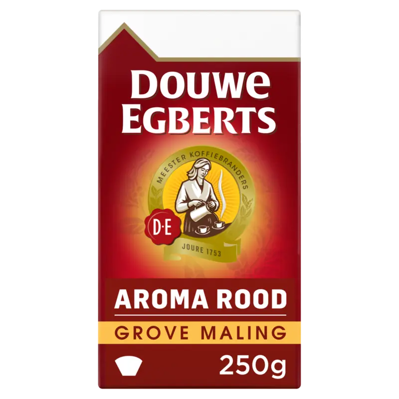 Douwe Egberts Aroma rood grove maling filterkoffie