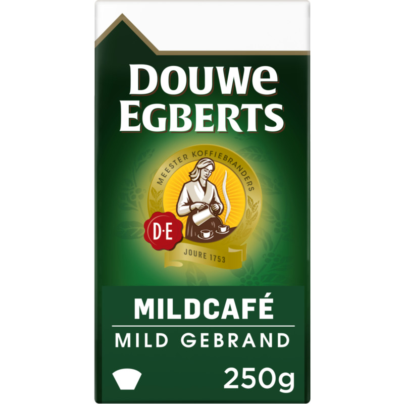 Een afbeelding van Douwe Egberts Mildcafe snelfiltermaling