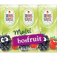 Een afbeelding van Roosvicee Multivit bosfruit 6-pack
