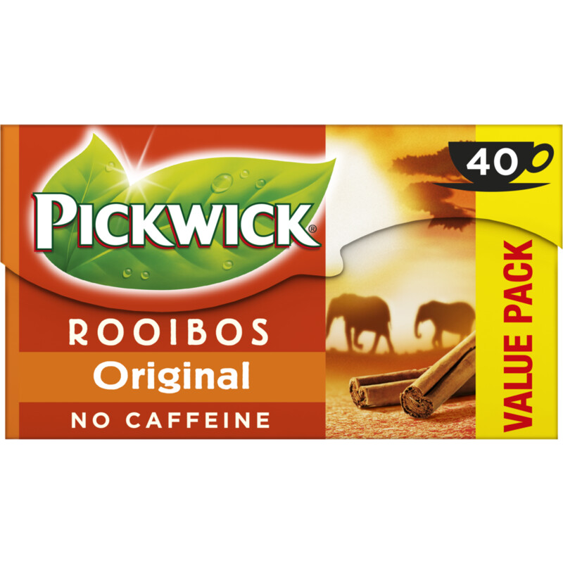 Een afbeelding van Pickwick Rooibos original voordeelverpakking
