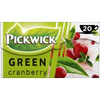 Een afbeelding van Pickwick Groene thee cranberry