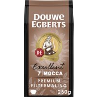 Een afbeelding van Douwe Egberts Excellent mocca filtermaling