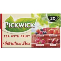 Een afbeelding van Pickwick Tea with fruit variatiebox red