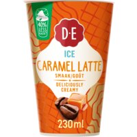 Een afbeelding van Douwe Egberts Ice caramel latte ijskoffie