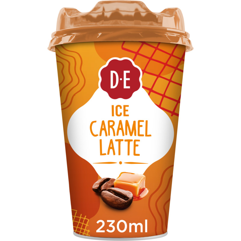 Een afbeelding van Douwe Egberts Ice caramel ijskoffie