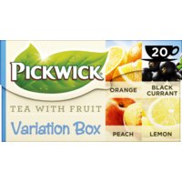 Een afbeelding van Pickwick fruit variatie blauw 20 st