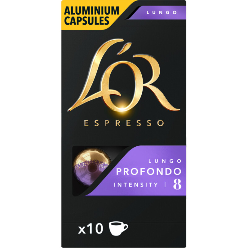Een afbeelding van L'OR Espresso lungo profondo capsules