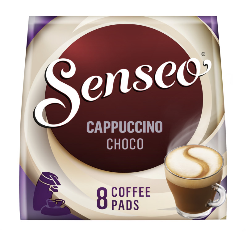 Een afbeelding van Senseo Cappuccino choco koffiepads