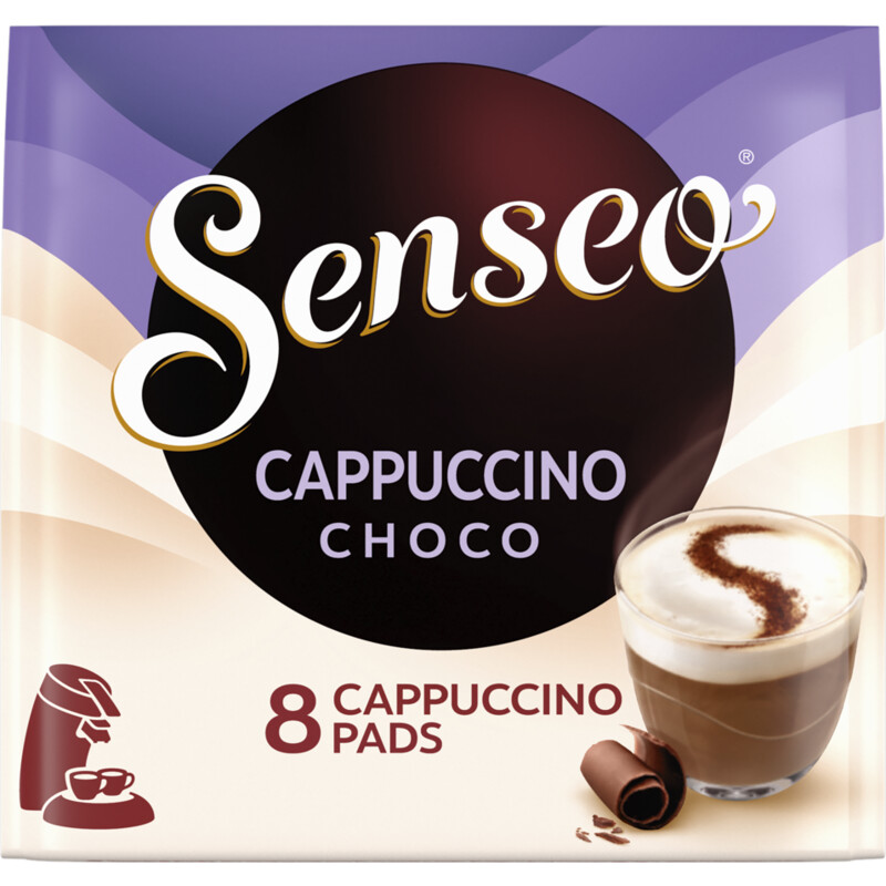 Een afbeelding van Senseo Cappuccino choco pads
