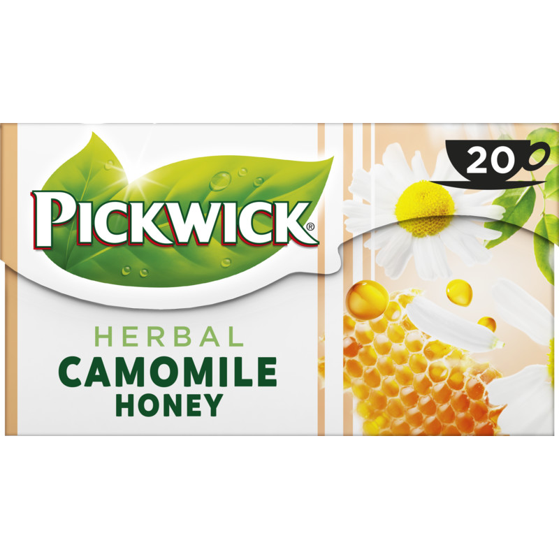 Een afbeelding van Pickwick Herbal camomil honey