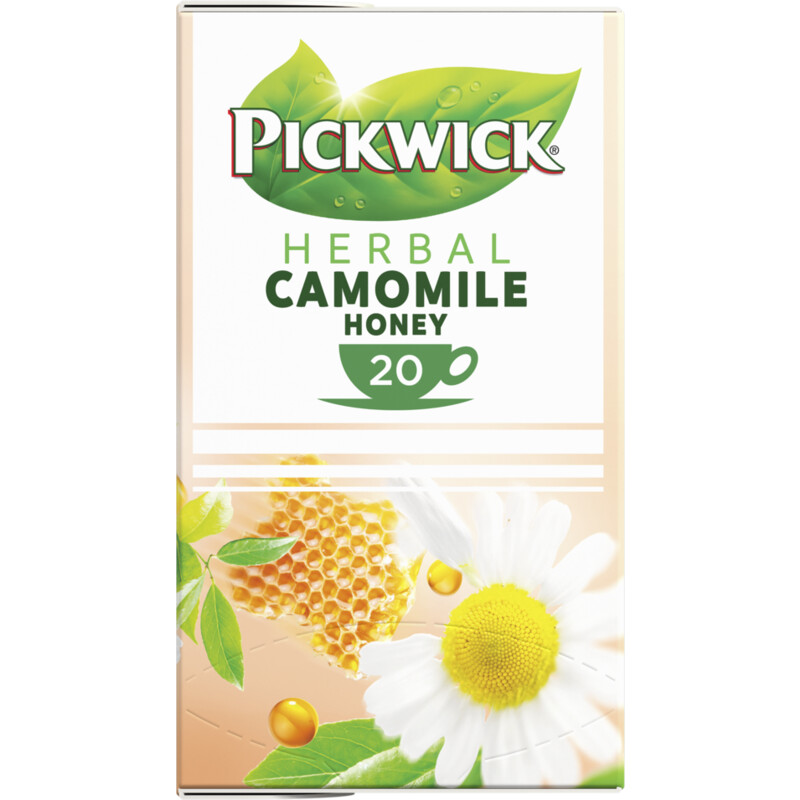 Een afbeelding van Pickwick Herbal camomile honey