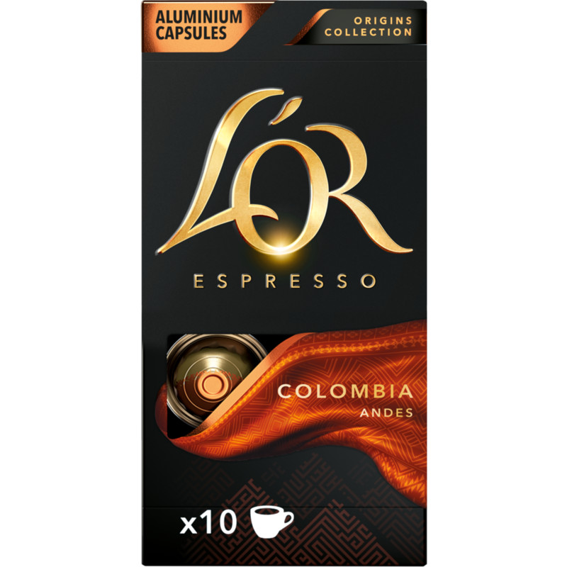 Een afbeelding van L'OR Espresso Colombia Andes capsules