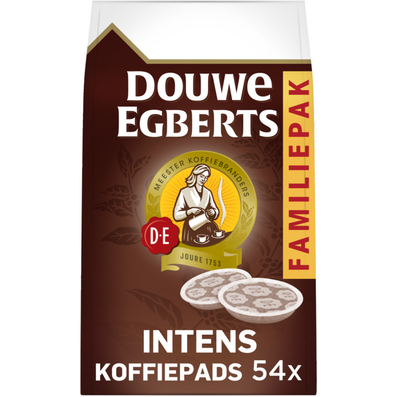 Een afbeelding van Douwe Egberts Intens familiepak koffiepads