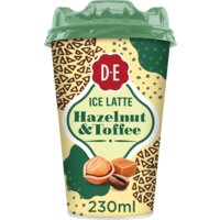 Een afbeelding van Douwe Egberts Ice Hazelnut & Toffee ijskoffie