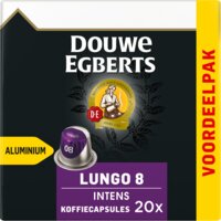 Een afbeelding van Douwe Egberts Lungo intens capsules voordeelpak