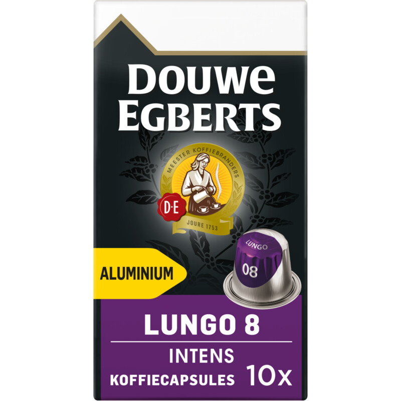 speler Heerlijk geur Douwe Egberts Lungo 8 intens koffiecups bestellen | Albert Heijn