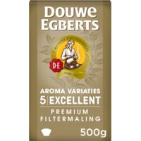Een afbeelding van Douwe Egberts Excellent gold filtermaling