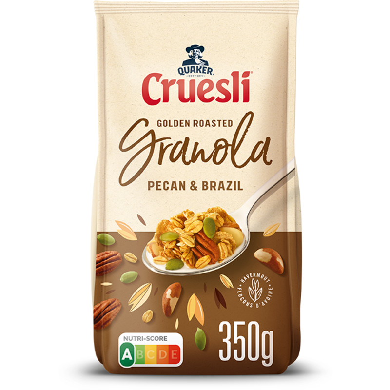 Een afbeelding van Quaker Cruesli granola pecan & brazil nuts