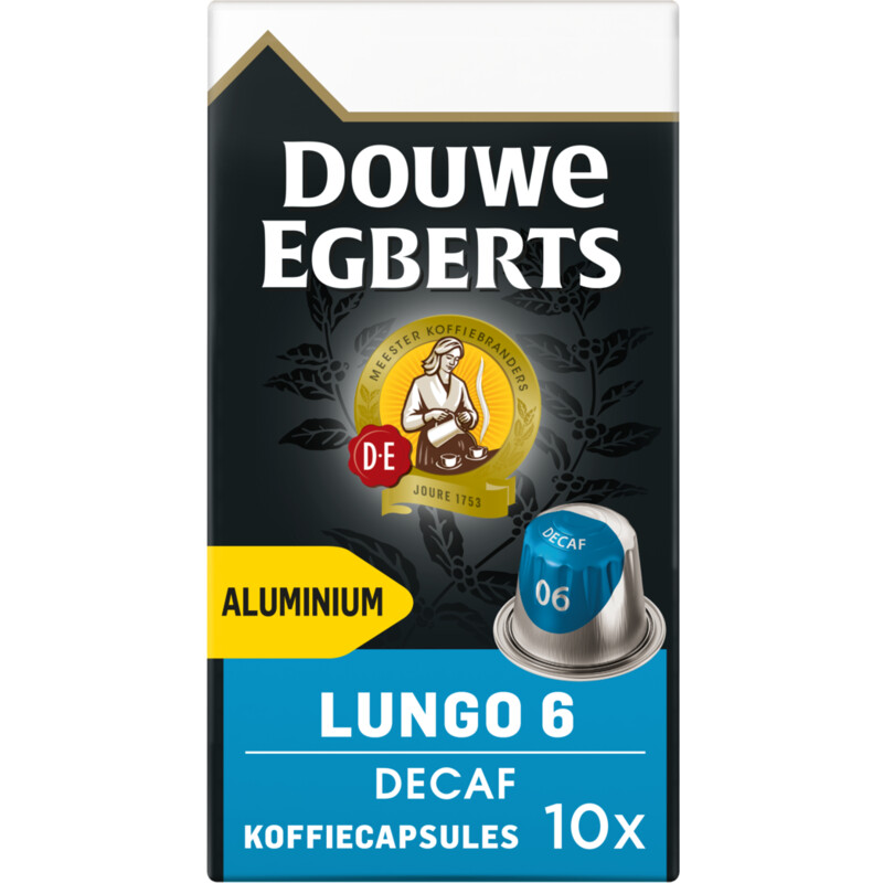 selecteer Trend Discreet Douwe Egberts Lungo 6 decaf koffiecups bestellen | Albert Heijn