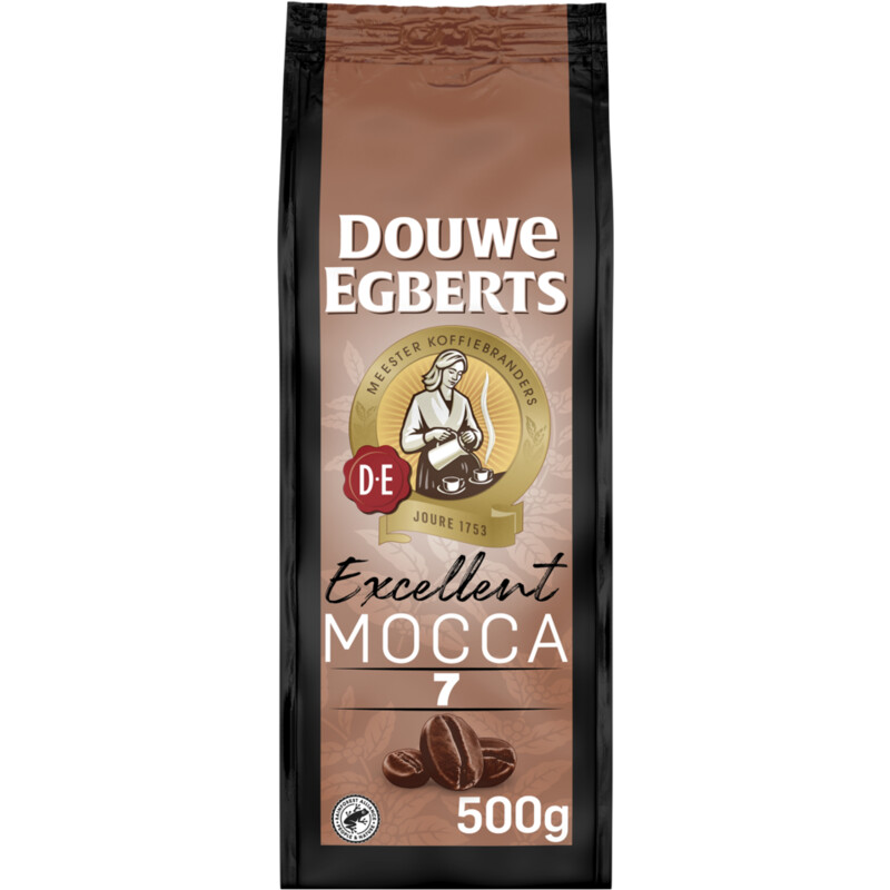 Een afbeelding van Douwe Egberts Mocca bonen aroma variaties