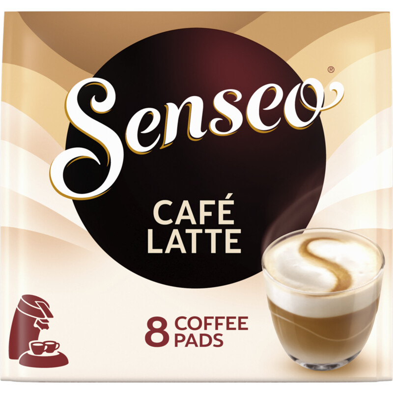 Een afbeelding van Senseo Café latte coffee pads